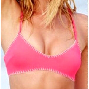 NEW Victoria's Secret Women's Swim Top Size Small Carova Crochet Bikini Top NWT